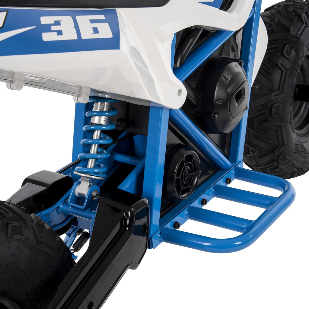 Huffy CR8 - R 36 - Volt Electric Mini Bike, White