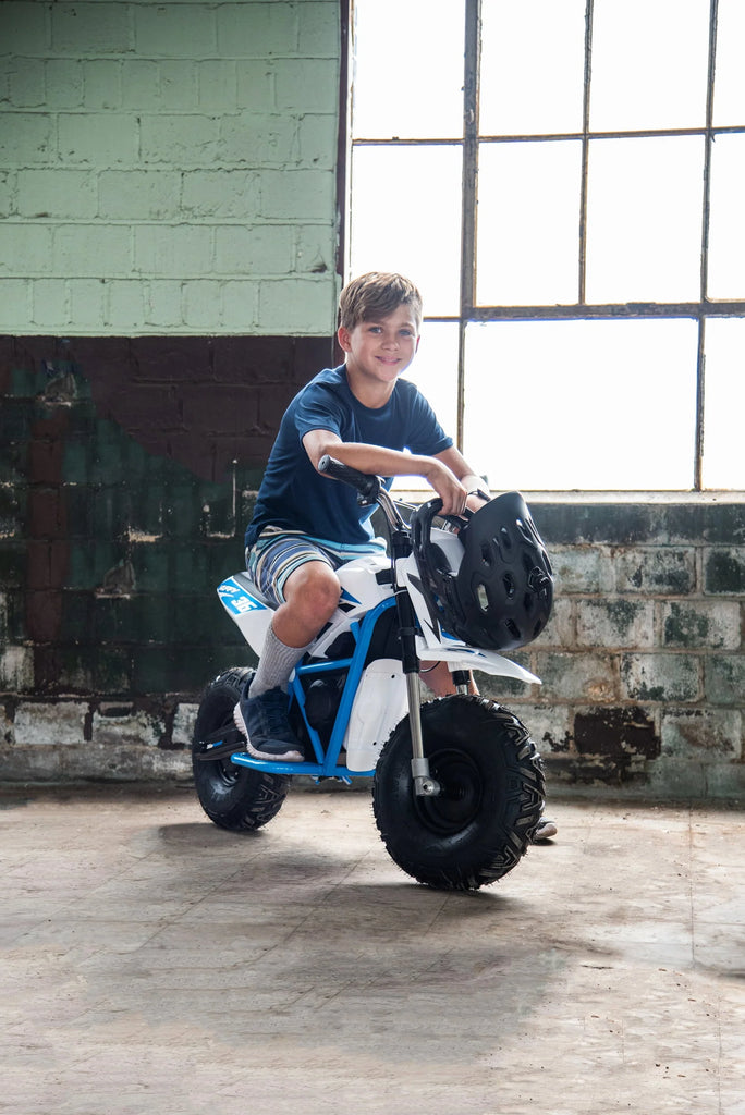 Huffy CR8 - R 36 - Volt Electric Mini Bike, White