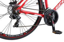 Load image into Gallery viewer, Schwinn Kempo Hybrid Bike, 700c Wheels, 21 Speeds, Mens Frame, Red