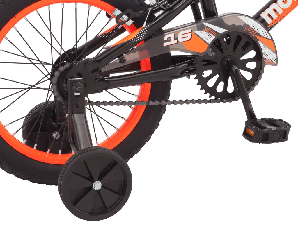 16" Mutant Kid'S BMX Bike, Ages 3 - 5, Black & Orange