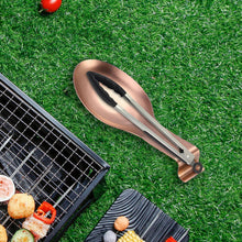 Load image into Gallery viewer, Holder Kitchen Utensils Accs Spoon Rest for Bar Coffee Station Cooking Rose Gold