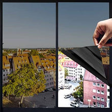 Load image into Gallery viewer, Heat Control Window Film, Window Tint Sun Blocking Blackout and UV Protection, One-Way Privacy Mirror Reflective Film,Explosion-Proof Premium Pet